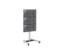 Support sur roulettes pour 3 écrans TV 40''-65'' - Hauteur 240cm
