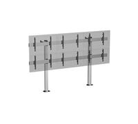 Support TV sur pieds - 6 écrans 45''-50'' - Hauteur 180 cm - A visser