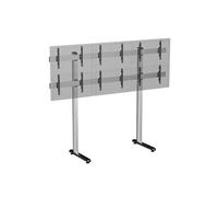 Kimex Support TV sur pieds 031-2602K1 – 6 écrans 50''-55'' – H 240 cm – À poser