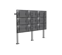 Support sur pieds mur d'images 9 écrans TV 45''-50'' - A visser