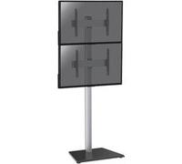Support sur pied pour 2 écrans TV 40''-65'' - Hauteur 240cm - A poser