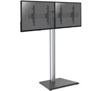 supports pro modular sol KIMEX 031-1210K1 Support sur pied pour 2 écrans TV 43'' - 49'' - Hauteur 175cm - A poser Noir G