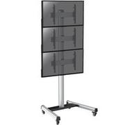 Support sur roulettes pour 3 écrans TV 40''-65'' - Hauteur 240cm