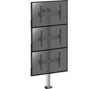 Support sur pied pour 3 écrans TV 40''-65'' - Hauteur 240cm - A visser