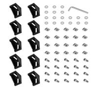 Supports Professionnels De Profil Droit En Métal Pour La Stabilisation La Structure L'imprimante Construction D'armoires 'encadrement Expert Supports 'angle Résistants Vibrations