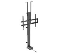 Support motorisé écran TV 43'' - 88'' sol/plafond Connecté Noir