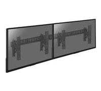 Support mur d'images 2 écrans TV 49''-65''