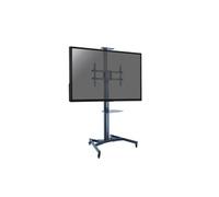 Kimex Support TV mobile sur roulettes 030-1200 pour écran 37''-75'' Hauteur 120-160 cm Noir