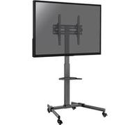 supports tv sol sur roulettes KIMEX 030-1745 Support sur pied avec roulettes écran TV 32''-55'', Hauteur 116-151cm Noir G