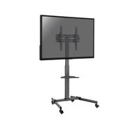 SUPPORTS TV SOL SUR ROULETTES - KIMEX - Support sur pied avec roulettes écran TV 32''-55'', Hauteur 116-151cm - 030-1745 - Noir