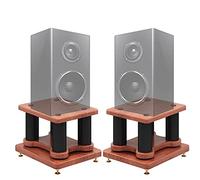 Supports universels pour haut-parleurs de bibliothèque à son surround - Extra haut, stable et facile à installer pour une expérience audio améliorée