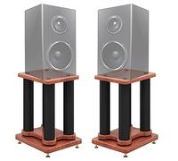 Supports universels pour haut-parleurs de bibliothèque à son surround - Extra haut, stable et facile à installer pour une expérience audio améliorée