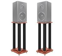 Supports universels pour haut-parleurs de bibliothèque à son surround - Extra haut, stable et facile à installer pour une expérience audio améliorée