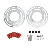 Supports Universels pour Luminaires Lot de 2 Barre Transversale Ronde 10,2 cm Diamètre Montage Facile pour Applique Murale Plafonnier et Lustre Installation Rapide à Domicile