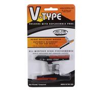 Koolstop V-brake Dual Compound V Type Complete Rim Brake Pads Argenté Black / Brown