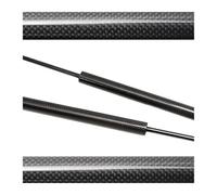 Supports Vérins Capot Avant Modification Du Support Levage Ressort À Gaz Amortisseurs Cylindre Tige Piston Pour Nissan Pour Primera P11 Pour Infiniti G20 Verins(Black carbon fiber)