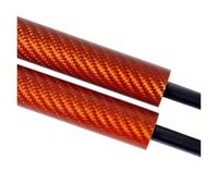 Supports Vérins Capot Avant Piston Modification Automatique Support Levage Amortisseur Bras Tige D'hélice Pour Citroen C5 Pour Aircross 2017-2022 Amortisseur(Carbon fiber Orange)