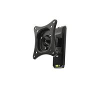 Just4camper Support mural TV VESA Motion 2 articulations pour écran plat jusqu'à 11 kg, compatible avec camping-car, caravane, bateau, fourgon aménagé