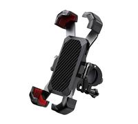 Supporttéléphone Amortisseur pour Guidon Moto Support De Téléphone pour Moto, Support De Guidon Rotatif À 360 Degrés, Support Antichoc, Support GPS Réglable(Bike)