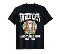Supposer Que Je ne suis qu'une Vieille Dame a été ta première Erreur, Hippie T-Shirt