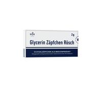 Suppositoires à la glycérine Rösch 2 g Suppositoire(S) 10 pc(s)