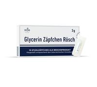 Suppositoires à la glycérine Rösch 3g