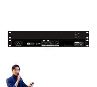 Suppresseur de Larsen professionnel, processeur audio anti-hurlement, décaleur de fréquence de microphone avec balayage et suppression automatiques, outils de connexion(6 Channels)