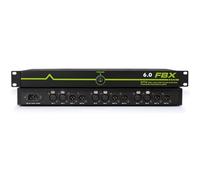 Suppresseur de rétroaction professionnel pour la conférence sur scène de performance Changeur de fréquence de microphone ktv anti-hurlement automatique (6 en 6 sortie)