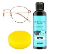 Supprimateur de Rayures pour Lunettes de Soleil - Liquide de Réparation Verre 100ml pour Lunettes de Soleil et Optiques - Liquide de Nettoyage Compact pour Famille Amis Couple