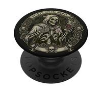 Supprimer Le Squelette des réseaux Sociaux drôle PopSockets PopGrip Adhésif