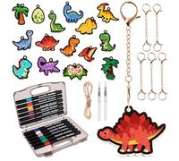 SUPPUIMNT Magic Puffy Paint Kit de peinture pour enfants avec 15 feuilles de papier à colorier en mousse 3D avec 12 crayons de couleur DIY Cartes de vœux personnalisées Mousse magique Peinture