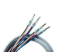 Supra Câbles Câble Haut-Parleur Quadrax 2x 4.0 CombiCon Crimp 1 Paire 2,0 M