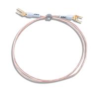 Supra Cables Câble phono de terre de 1 m - 1 x 1,6 mm² - OFC avec piques CombiCon - Câble de terre pour tourne-disque, pré-amplificateur