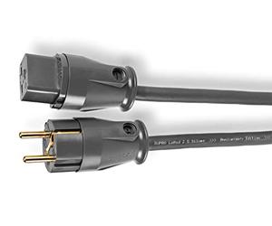 Supra Cables Netzkabel LoRad 2,5 EU 1m SPC versilbert