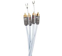 SUPRA Cables PHONO 2RCA-SC Câble Phono Analogique RCA 2 m Bleu Glace