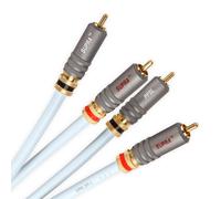 Supra Cables RCA Câble Cinch EFF-ISL Audio PPSL 0,5 m