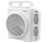 Supra SOUFLEO2 appareil de chauffage Intérieure Gris, Blanc 2000 W Chauffage de ventilateur électrique