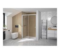 Supra Coulissante 100 Blanc Transparent - KINEDO PA1540BTN