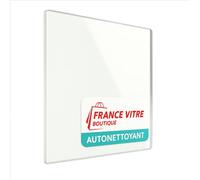 Supra - modèle : hf-3930-380 x 213 x 4 mm - Autonettoyante - Vitre d’Insert pour cheminée et poêle à Bois - Verre de Rechange Haute température - jusqu'à 800°C