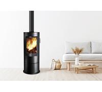SUPRA Poêle à bois double combustion en acier Chloé - 7,1 kW - FR9002710B