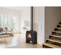 SUPRA Poêle à bois double combustion en fonte Paul - 9,2 kW - FR9015970B