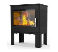 Supra poêle à bois étanche 7.3kw noir