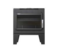 Supra - Poêle à bois fonte 6.1kw anthracite Fr9016760b