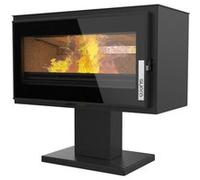 Poêle à bois - SUPRA - LARRY SUR PIED - Acier - Étanche - 8,5 kW
