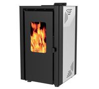 Supra Poêle à granulés de bois 6.1kw blanc - orphee 6 blanc