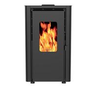 Supra Poêle à granulés de bois 6.1kw noir - orphee 6 noir