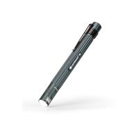 Suprabeam 488850 Lampe de poche LED Q1 True Color (lumière résistante aux couleurs - Blanc chaud, batterie incluse, lampe de travail avec boîtier en aluminium, portée d'éclairage 50 m, durée de
