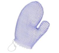Supracor Gant de bain spa exfoliant pour le corps et le visage - Éponge à récurer antibactérienne (violet)