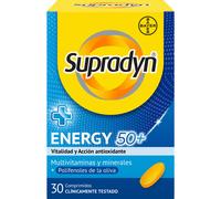 Supradyn Energy 50+ Vitamines Minérales et Énergie 30 Comprimés