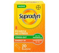 Supradyn Ricarica No Stress Integratore Vitamine e Magnesio 20 Bst